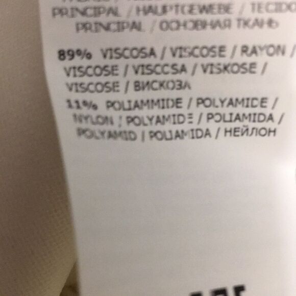 NWT Dixie Woman’s High Waist Drop Crotch Pinstriped Pants: Size: M Tall - Picture 10 of 11